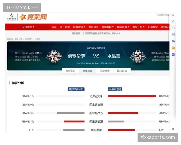 水晶宫近三轮联赛防守端表现稳固，客场作战连续零封对手